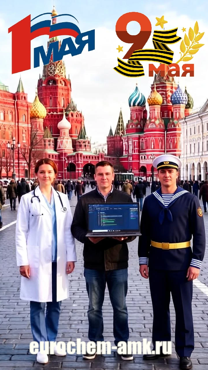 С первомайскими праздниками! 1 мая 9 мая