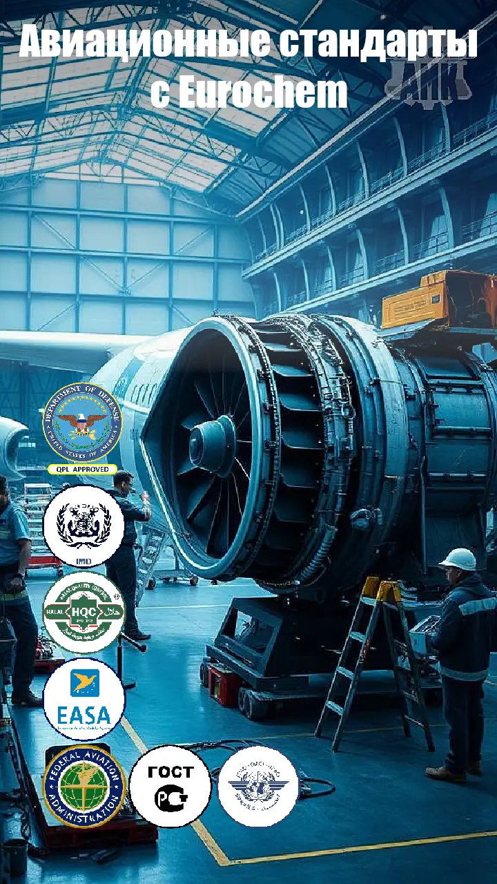 Стандарты и безопасность с Eurochem в авиа-ремонте eurochem стандарты