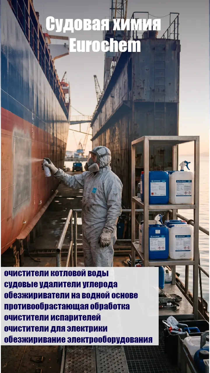Оригинальные решения для сервиса и ремонта водного транспорта и инфраструктуры Судовая химия Eurochem
