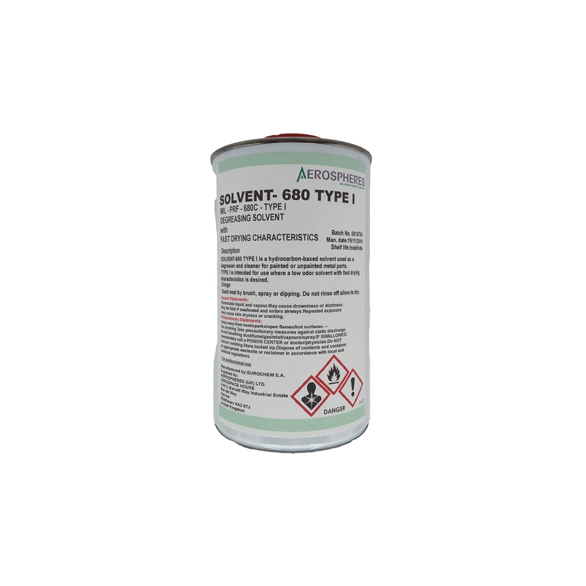 Solvent 680 Type I 1 литр